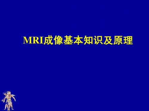 MRI核磁共振教程(1)
