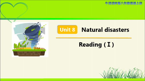 牛津译林版八年级英语上册Unit 8 Reading (I) 示范公开课教学课件