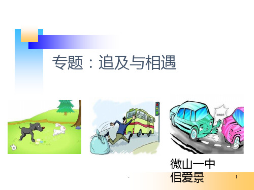 追及相遇专题PPT课件