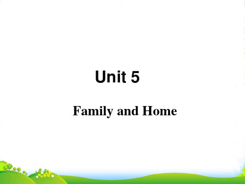 冀教版(河北)七年级英语上册课件：Lesson 25 Jenny's Family(共24张PPT)