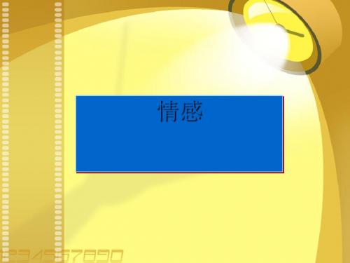 情感ppt实用课件