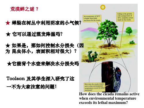 水因子的生态作用及生物的适应剖析
