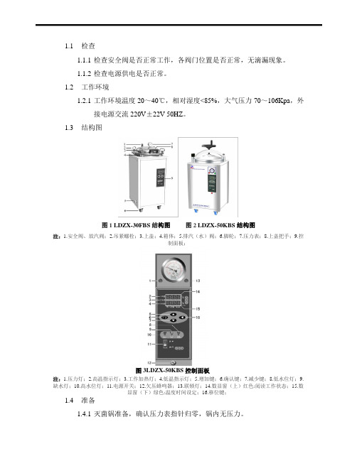 灭菌器标准操作规程