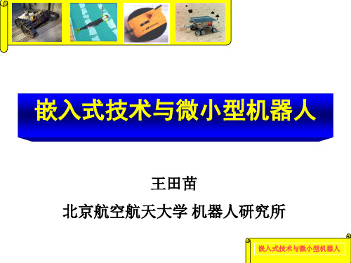 微小型机器人