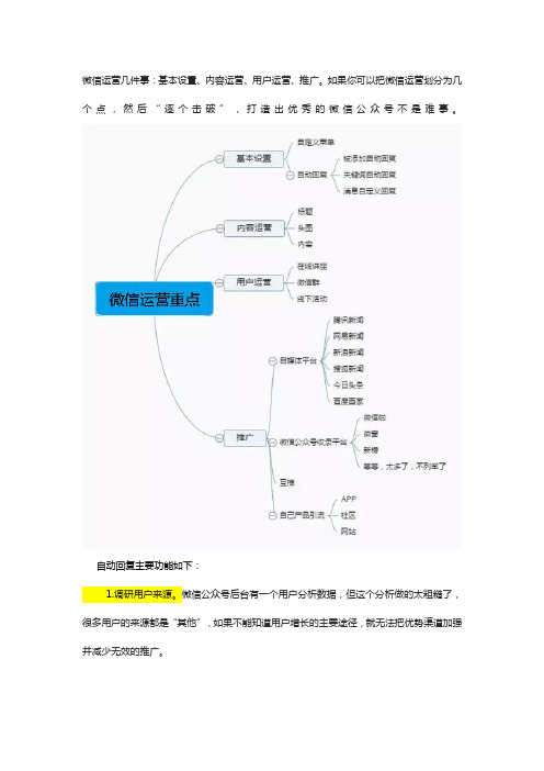 怎么设置微信自动回复
