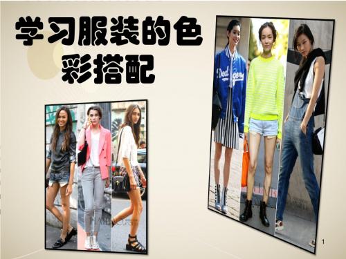 学习服装的色彩搭配美术ppt课件