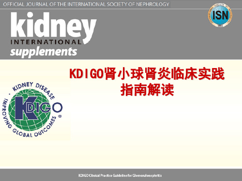 KDIGO肾小球肾炎临床实践指南-.ppt