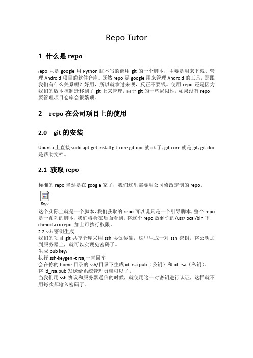 repo 使用说明