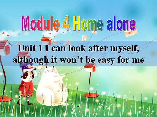 Module 4 Home alone Unit 1(共47张PPT)-精品课件