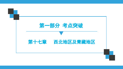 广东中考地理总复习课件  第17章    西北地区及青藏地区(共193张ppt)