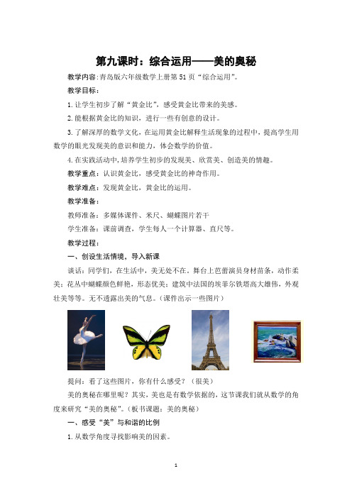 综合运用—美的奥秘