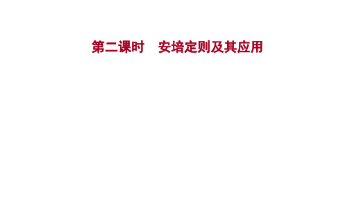 人教版物理九全(广东)第二十章 第2节 第二课时 安培定则及其应用