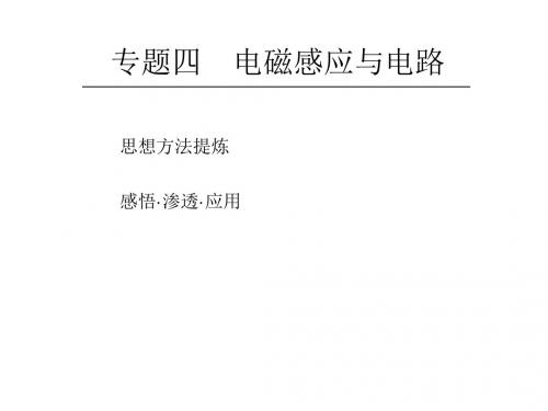 高考物理电磁感应与电路1(教学课件2019)