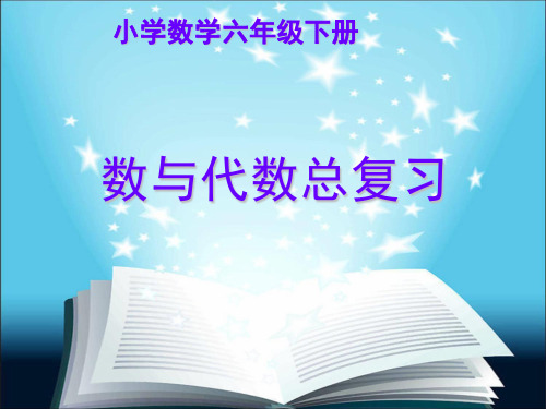 北师大版六年级下册数学课件-数与代数总复习