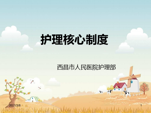 《护理核心制度》PPT课件
