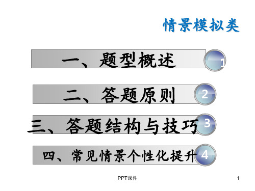 情景模拟类  ppt课件