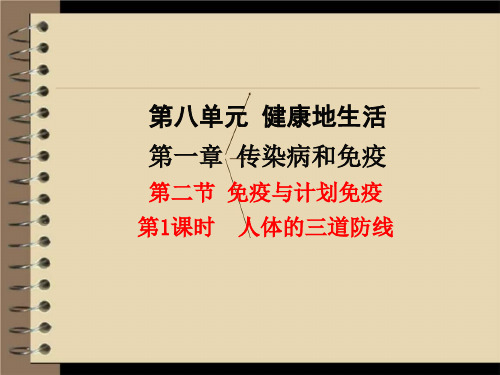 免疫与计划免疫PPT课件