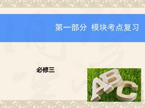 高考英语一轮复习 Module6 Old and New课件 外研版必修3