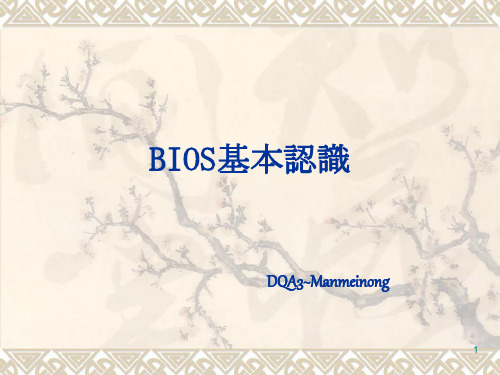BIOS_基本认识ppt课件