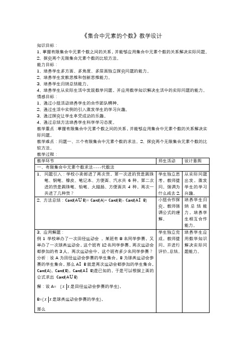 人教A版高中数学必修1《1.1 集合 阅读与思考 集合中元素的个数》_12