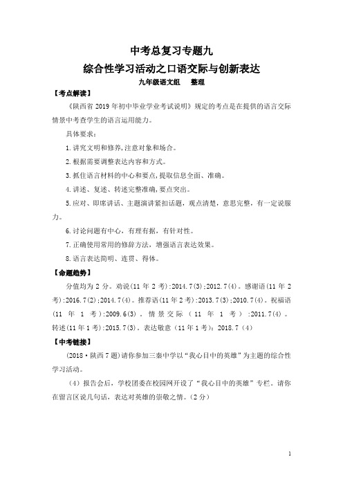 口语交际