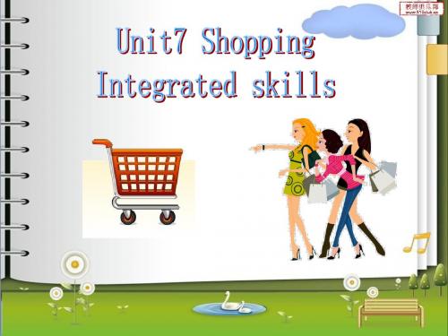 2018年秋学期译林牛津版七年级英语上 Unit7 Going shopping Integrated skills   教学课件  (共25张PPT)