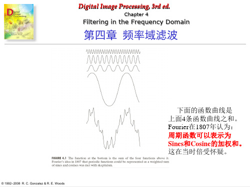 第4章频率域滤波【数字图像处理课程精品PPT】