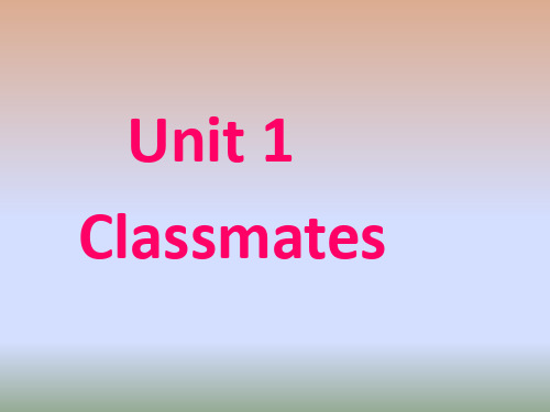 人教版五年级英语上册先学后教带录音Unit1.1