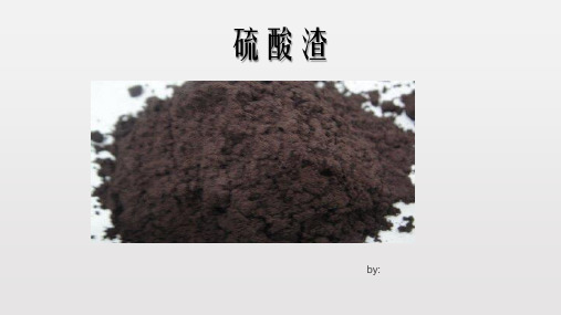 硫酸渣简介(PPT)