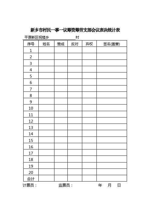 一事一议附件