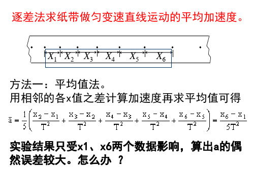 专题四打点计时器纸带问题专题分析