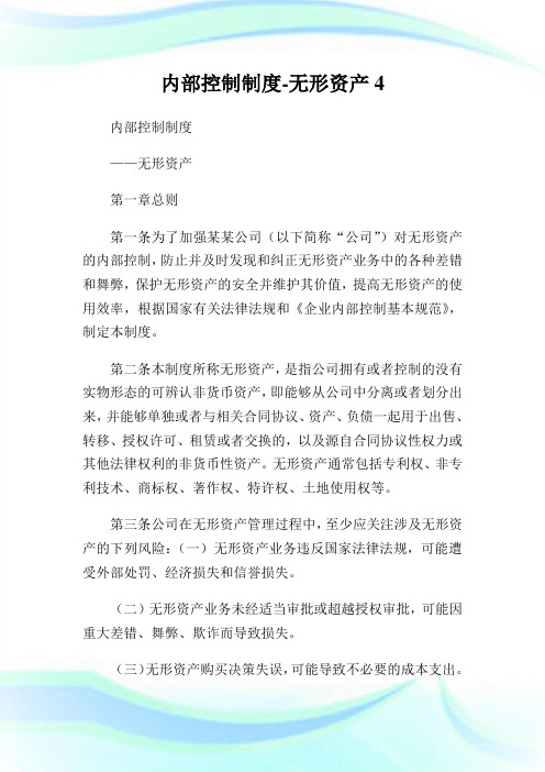 内部控制守则-无形资产4.doc