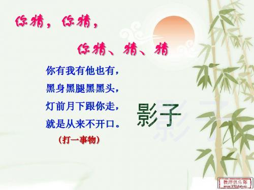 《竹影》ppt课件2