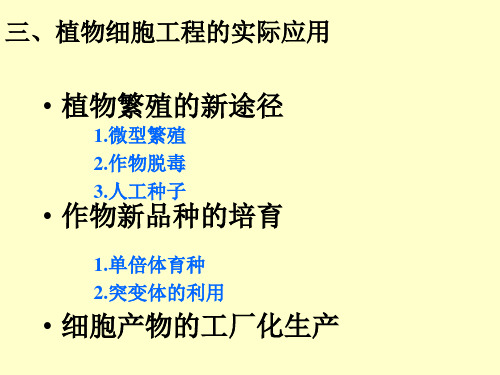 2.1.2植物细胞工程的应用0