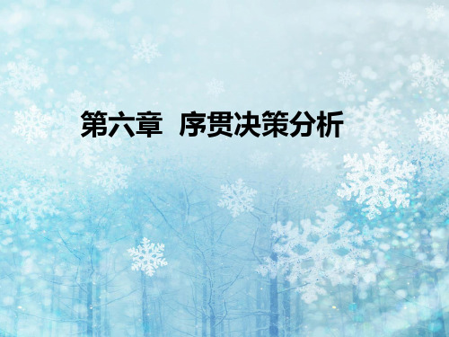 序贯决策分析培训课件