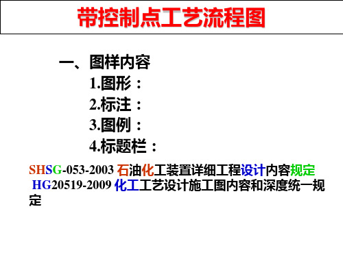 带控制点的工艺流程图学习资料