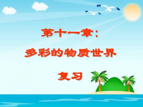 《第11章_多彩的物质世界》ppt复习课件