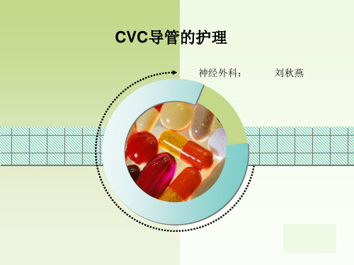 cvc的置管和护理ppt(完整版)