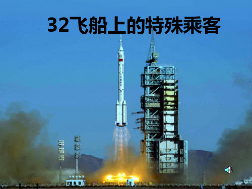 人教新课标四年级语文上册《32飞船上的特殊乘客》课件