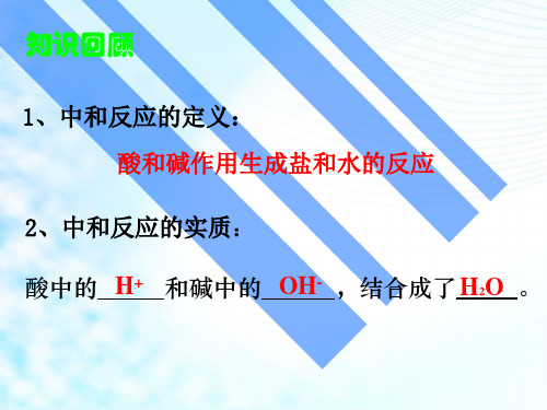 10.2.2 溶液酸碱度的表示法--pH