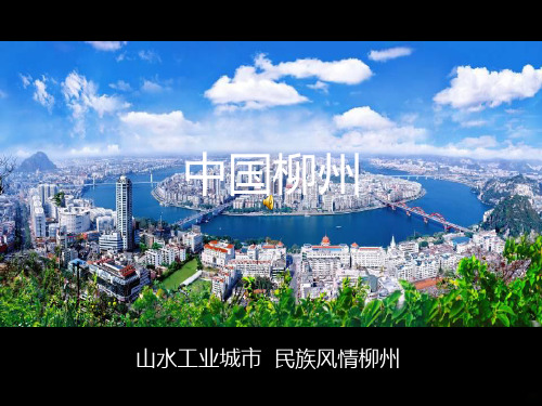 柳州介绍PPT课件