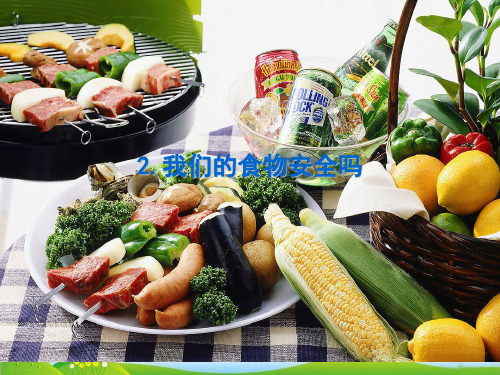 【苏教版】新《我们的食物安全吗》PPT-专家课件1