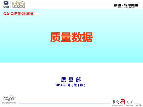 CAQIP系列课程质量数据第一版