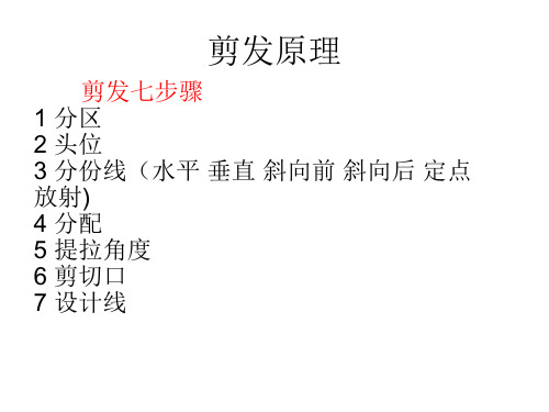 5. 剪发七步骤