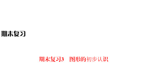 华师大版七年级上册数学练习课件-第4章 图形的初步认识-期末复习3