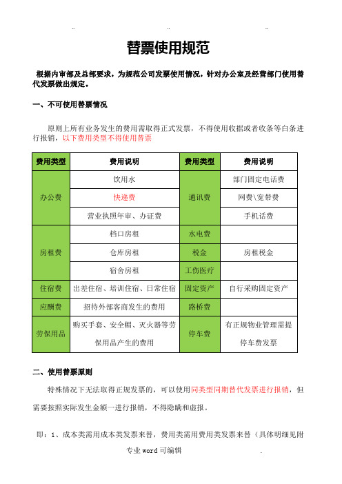 替票使用管理规定开始执行