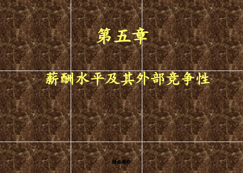 薪酬管理刘昕ppt课件