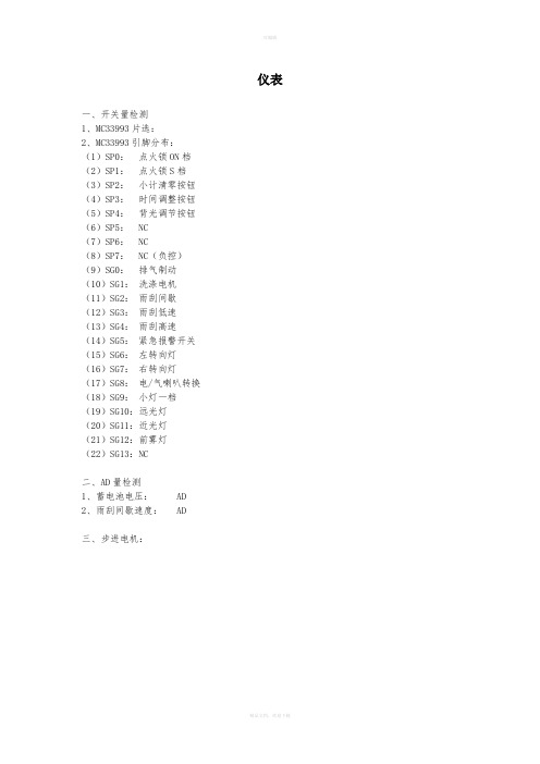 开关量的检测