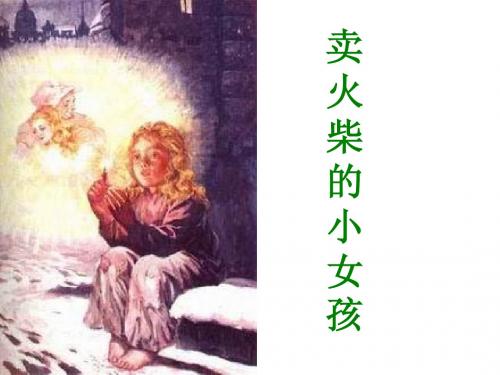 13.卖火柴的小女孩讲课稿