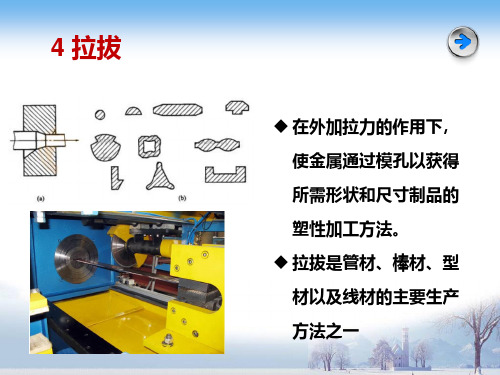 材料加工与制备 9拉拔